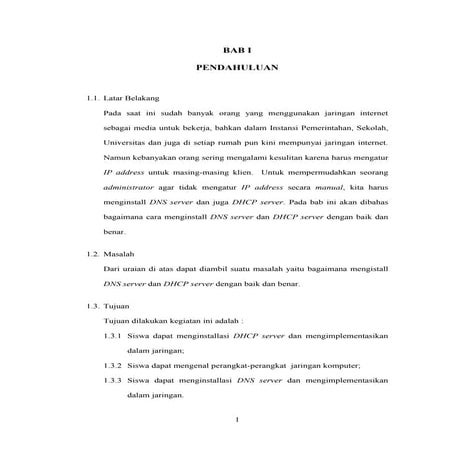 Mengadministrasi Server Dalam Jaringan