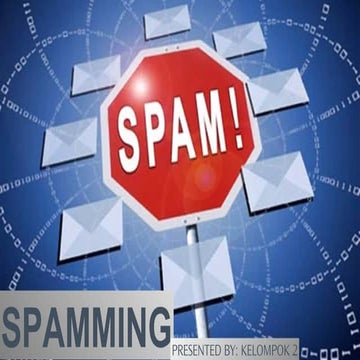 Mengatasi masalah spamming