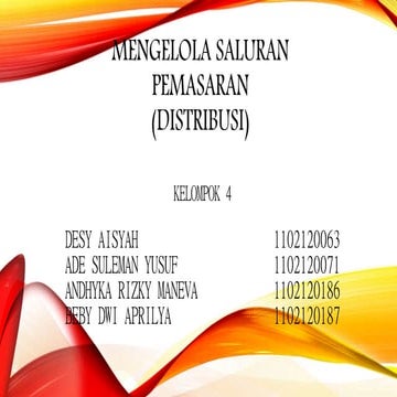 Mengelola saluran distribusi(slide)