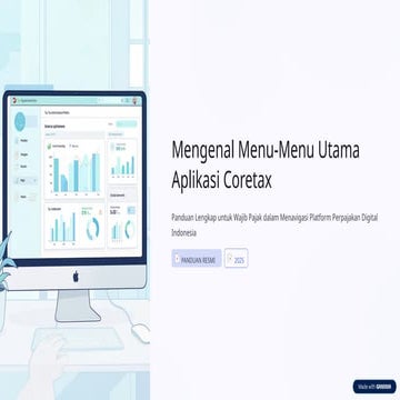 Panduan Lengkap Mengenal Menu Utama Aplikasi Coretax untuk Wajib Pajak ...