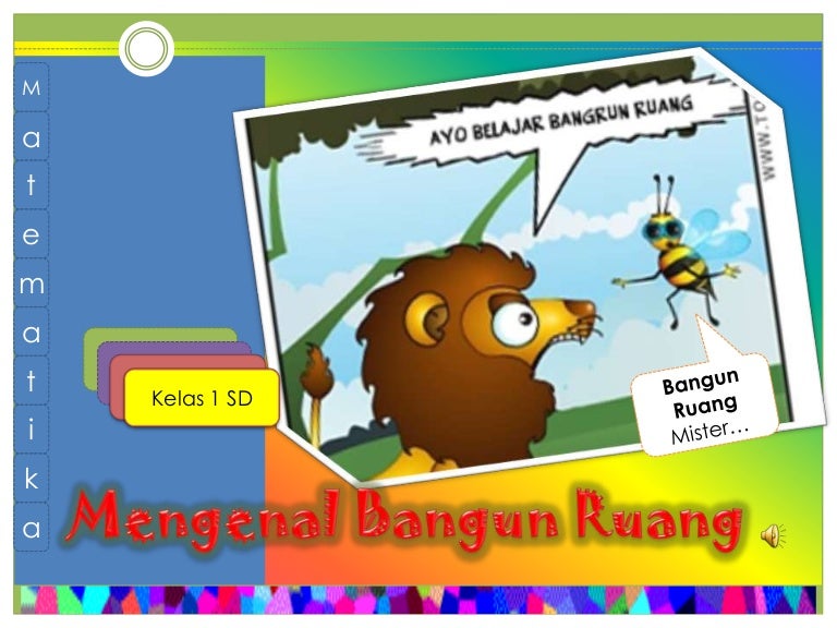Mengenal Bangun Ruang Matematika Kelas 1 SD