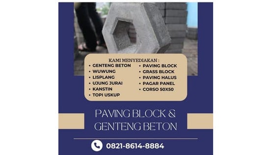Paving Block Terbaik untuk Jalan Raya, Pilihan Profesional | PDF