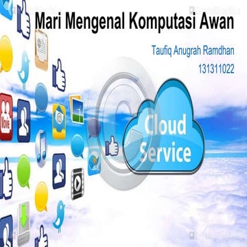 Presentasi cloud computing | PPTX