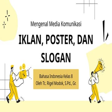 Materi Iklan, Slogan, dan Poster kurmer kelas 8
