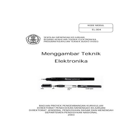 Menggambar teknik elektronika