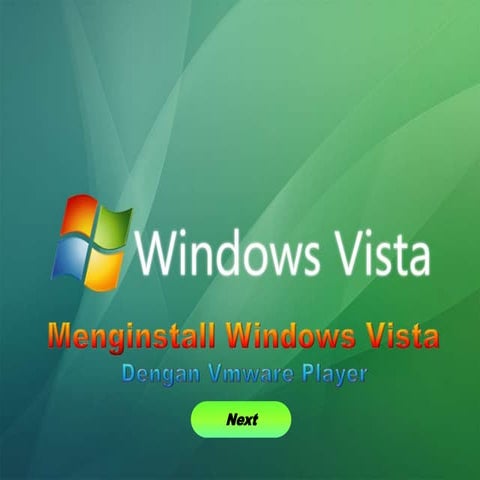 Menginstal windows vista dengan VMware