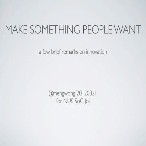 Journey of the Innovator