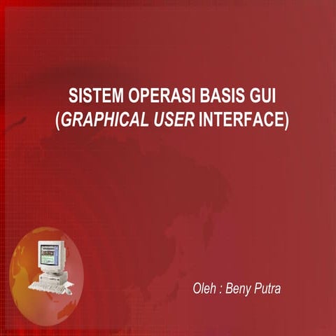 Mengoperasikan pc stand alone