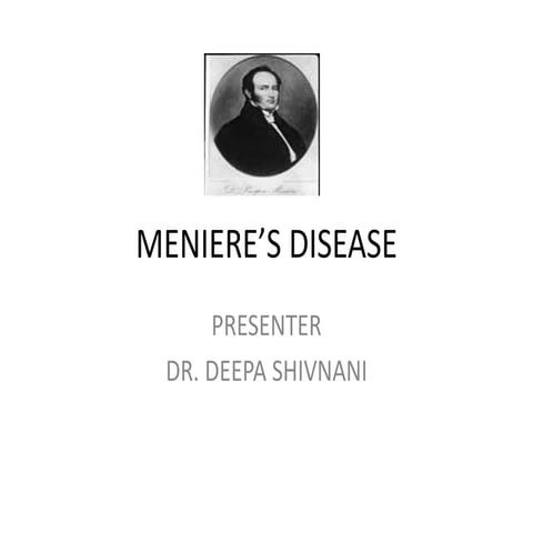 Meniere’s disease