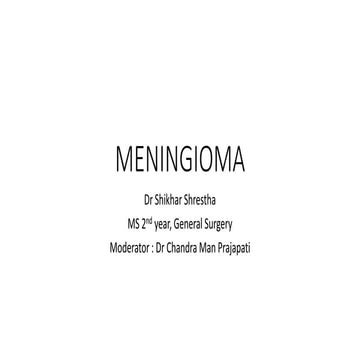 MENINGIOMA