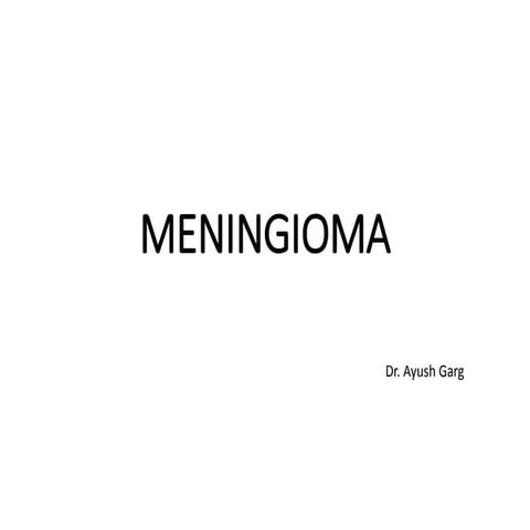 Meningioma final