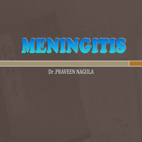 Meningitis