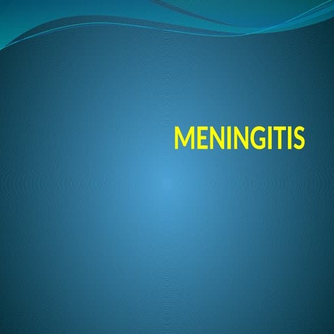 Meningitis.pptx for medical and paramedical students