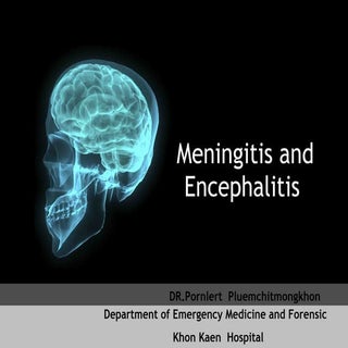 Meningitis And Encephalitis