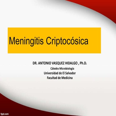 Meningitiscriptococosis 