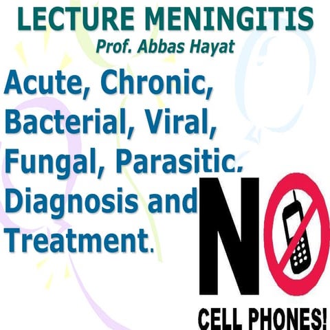 Meningitis ppt