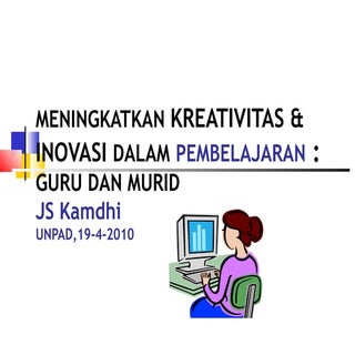 Meningkatkan kreativitas & inovasi