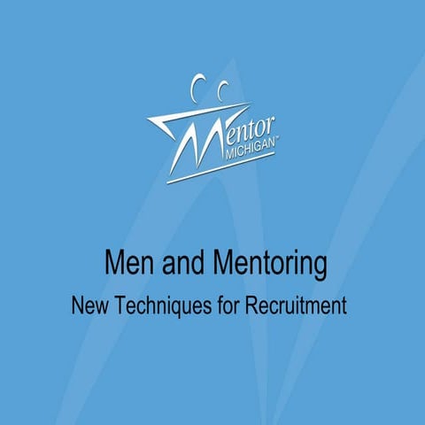 Men In Mentoring Toolkit