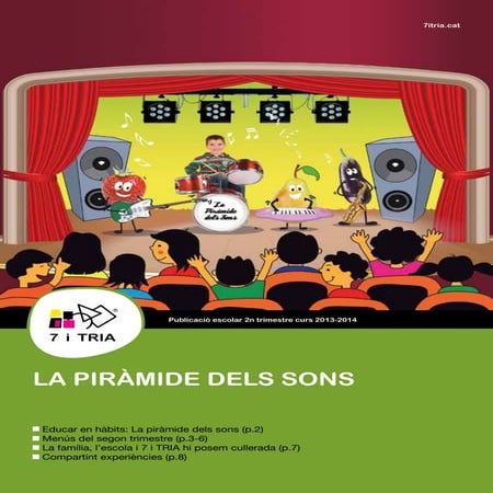 La piràmide dels sons. Revista menjador 2n trimestre