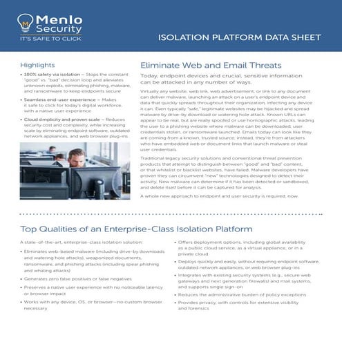 Spikes Security Isla Isolation | PDF