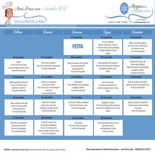 Menú novembre sense-carn