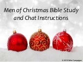 Men of Christmas Bible Study and Ch...