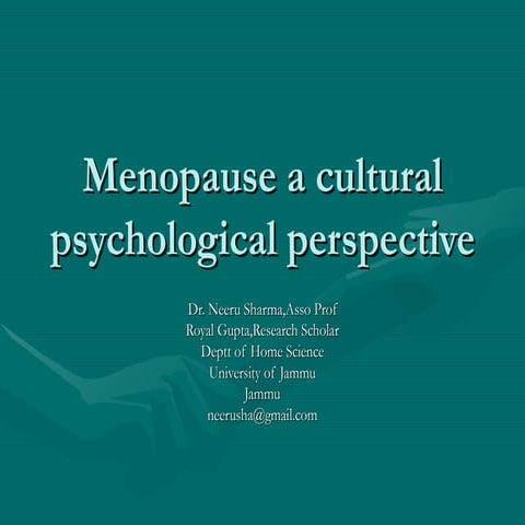Menopause