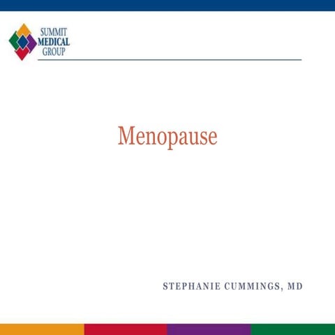 Menopause: Symptoms, Concerns, and Management Strategies
