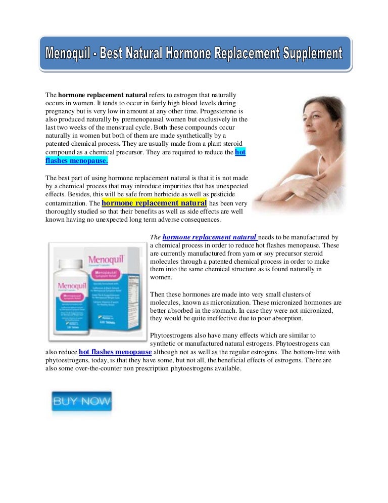 Menoquil Best Natural Hormone Replacement Supplement