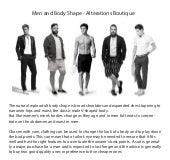 Mens body-shapes