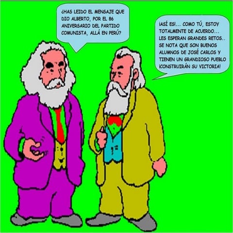 Mensaje 86 Aniversario PCdelP-PR con Carlincaturas