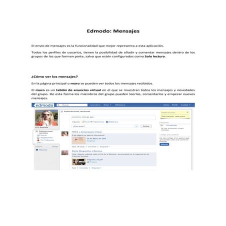 Edmodo - Envío de Mensajes