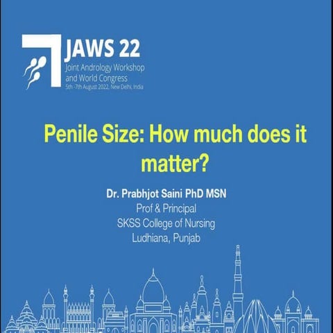 Penile size: How much does it matter?