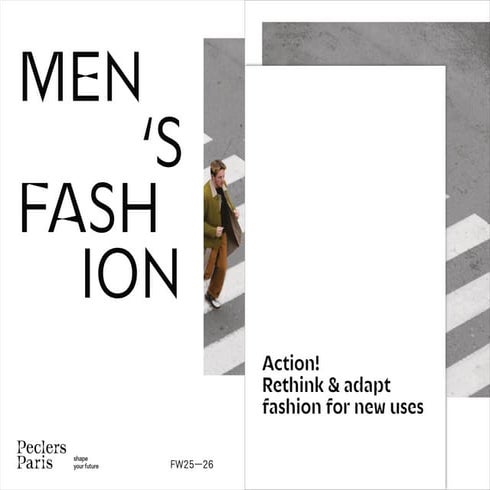 FW25-26 Men's Fashion Trend Book Peclers Paris