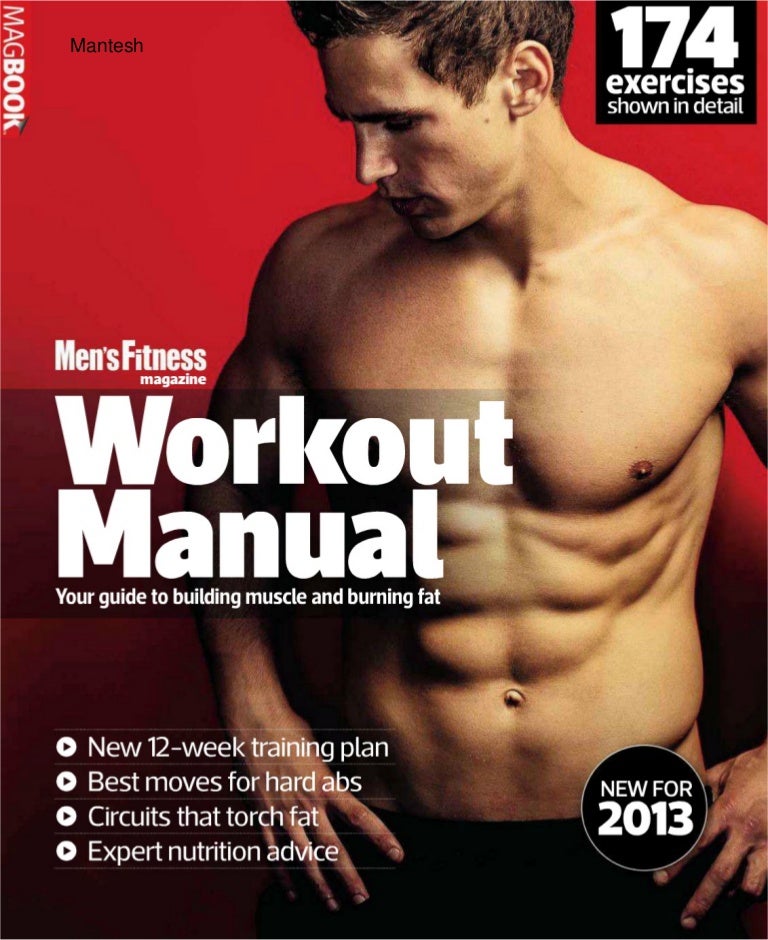 Mens Fitness Workout Manual Your Guide To Building Muscle - 
