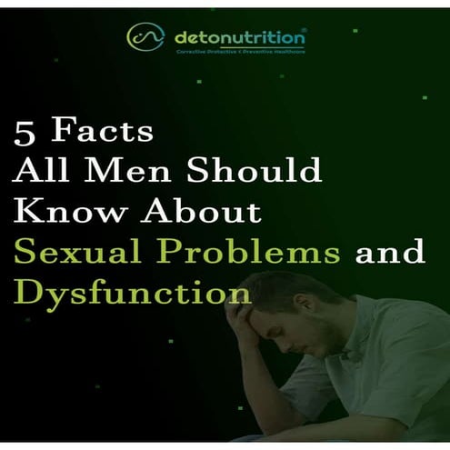 Men should not ignore these sexual health problems - Supplements to ...