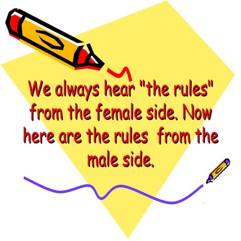 Men s rules