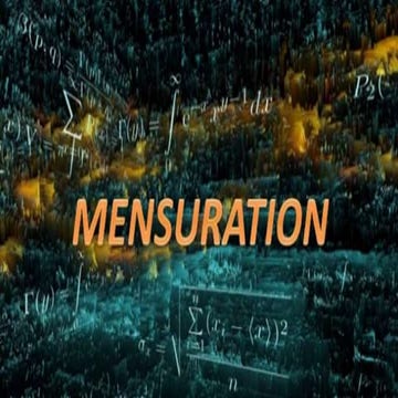 Mensuration (1)