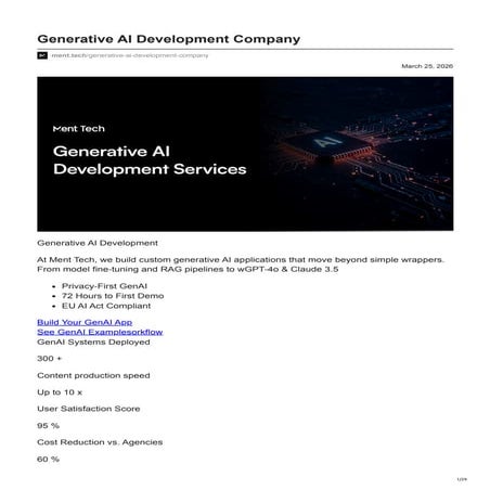 How to Automate Workflows With Generative AI Solutions.pdf