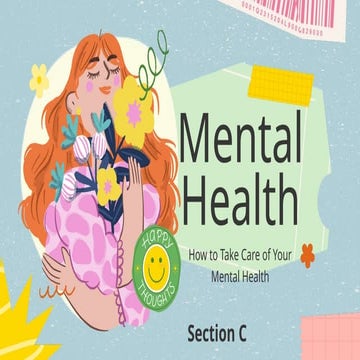 Mental health and how to take care of your mental health | PDF