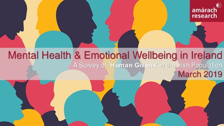 Mental Health And Emotional Wellbeing In Ireland 2019