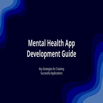 Mental Health App Development Guide | Features & Costs