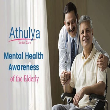 Mental Health Awareness of the Elderly | PPTX
