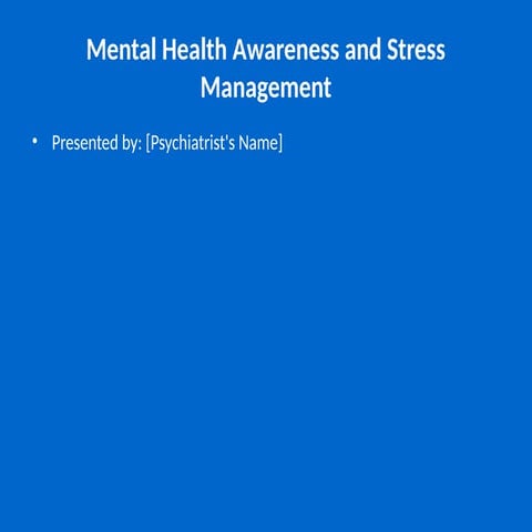 Understanding Stress and Its Impact on Mental Health: Causes, Effects ...