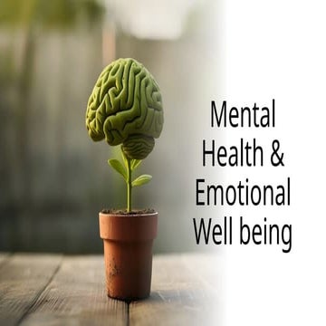 Mental health refers to our emotional, psychological, and social well ...