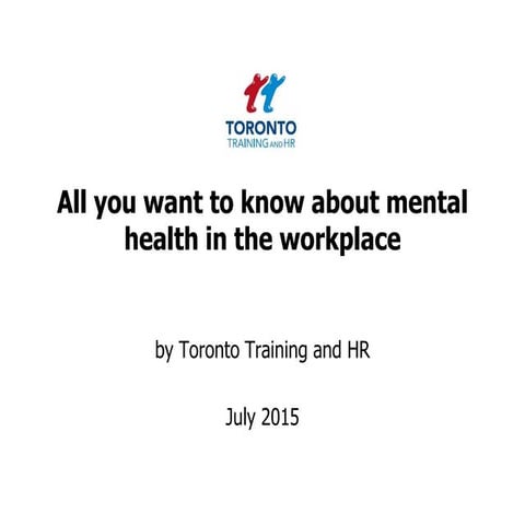 Mental health July 2015
