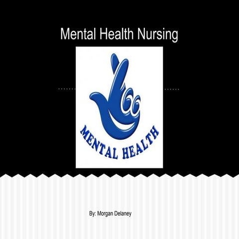 Mental health nursing