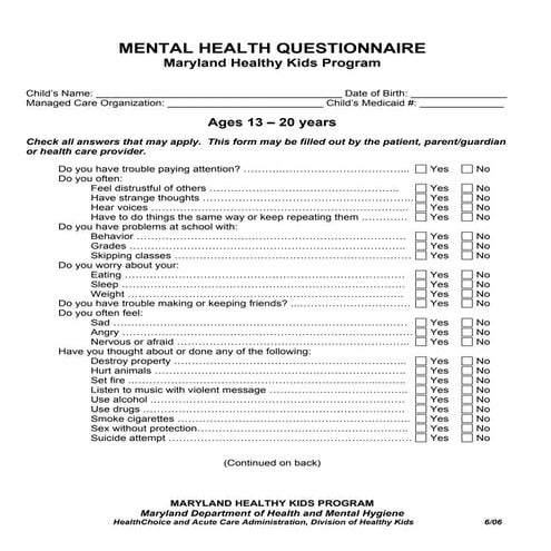 Mental health questionnaire13-20yrs_english