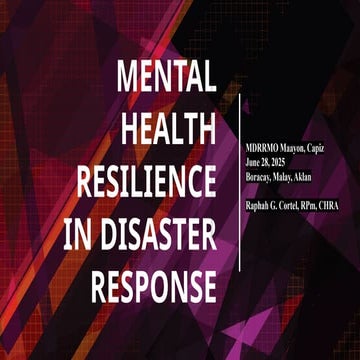 Mental Health Resilience in disaster response.pptx