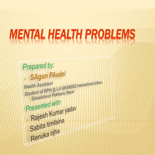 Mental health sagun